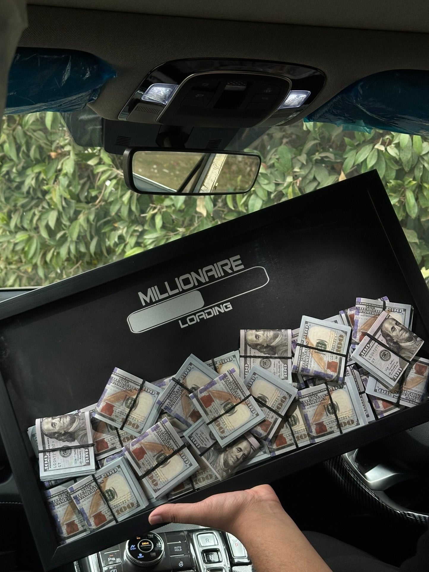 Millionare Dollars Stacked 3D Frame - USD (20 % OFF) - MINDSTONE
