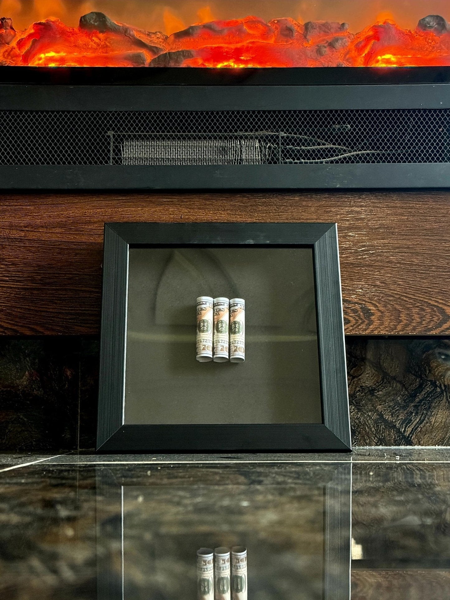 Three Figures 3D Stacked Frame - USD (50% OFF) - MINDSTONE