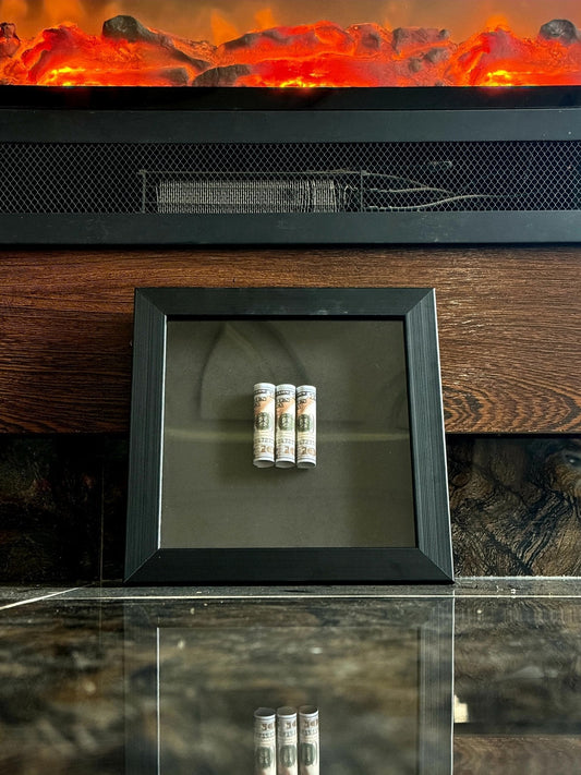 Three Figures 3D Stacked Frame - USD (50% OFF) - MINDSTONE